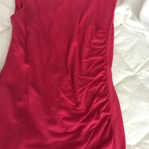 EUC Slinky Fuchsia Loft Dress 💃🏼